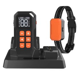 2 In 1 Wireless Electric Dog Fence With Training Collar IP67 Waterproof Pet Beep Vibration Shock Boundary Containment System for Small Medium Lar (Type: 1Collar)